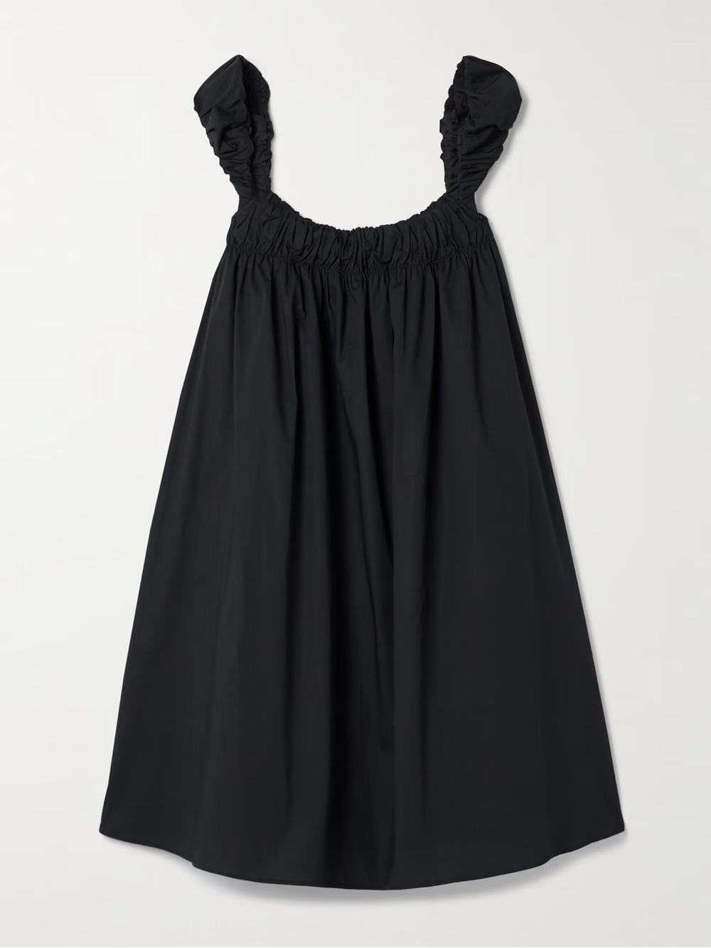 NWD STAUD Black Mini Dress Size Medium Poplin